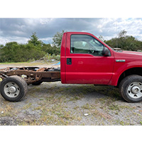 passenger side of truck