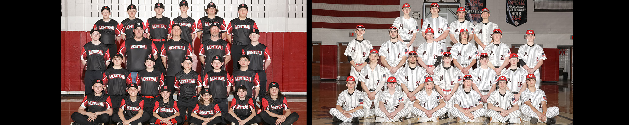 Boys HS and Jr. High baseball teams