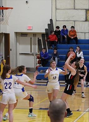 Girls basketball game
